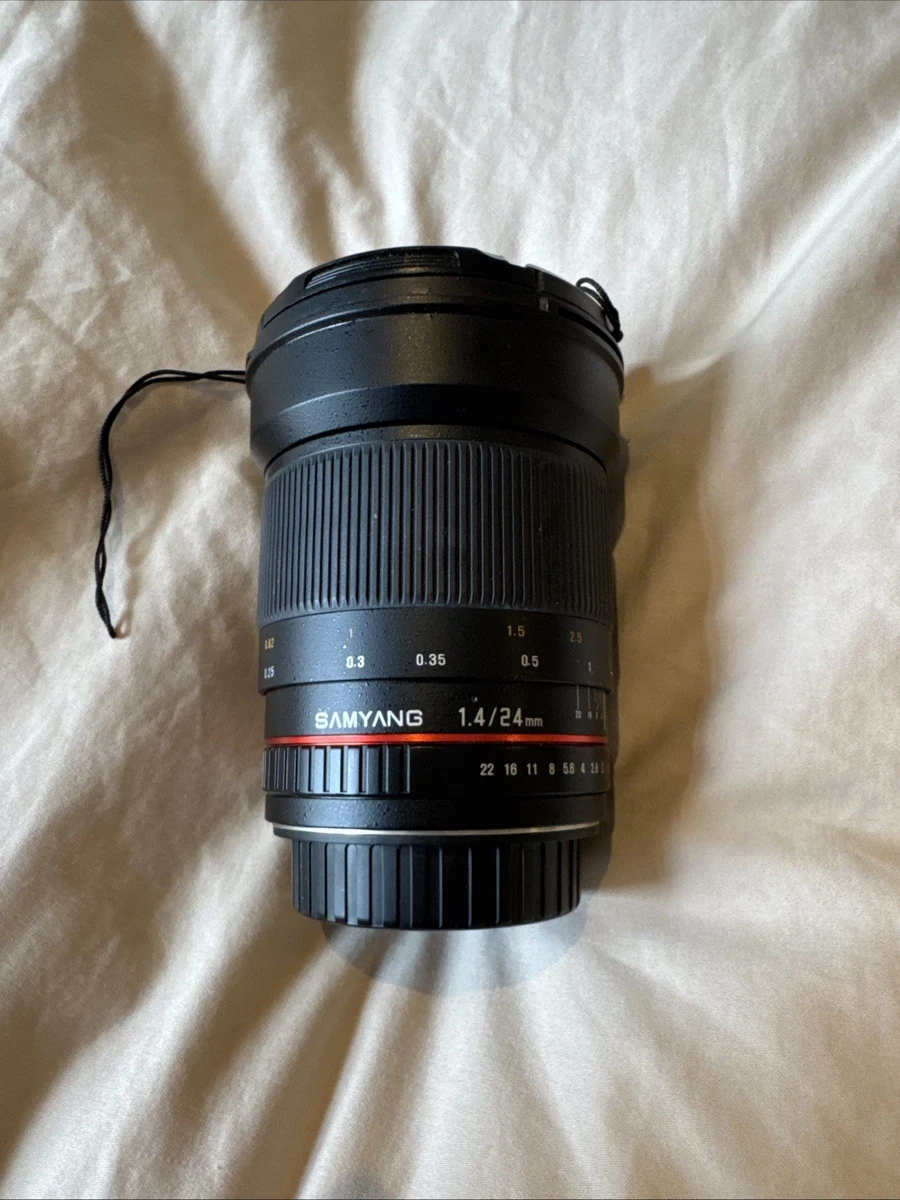 Samyang f/1.4 Camera Lenses 24mm Focal for sale | eBay