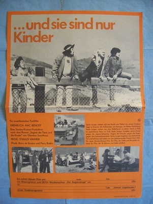 DDR,FILMPLAKAT A2 ''... UND SIE SIND NUR KINDER'' USA, STANLEY KRAMER