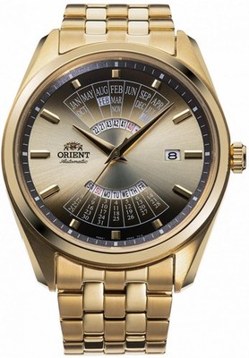 ORIENT Multi Year Kalender Golden RA-BA0001G Automatikuhr