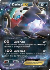 Darkrai EX - 74/122 - Pokemon Breakpoint XY Ultra Rare Card LP