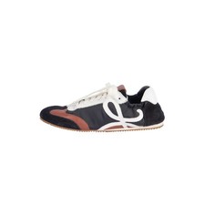 LOEWE Black Nylon Logo Sneakers Size 41