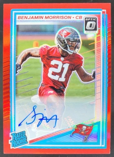 2025 Donruss Optic Benjamin Morrison Red (RAW)