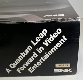 NEO GEO AES SNK SYSTEM COMPLETE BOXED JAPAN USED TESTED CONSOLE *NO MANUAL