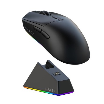 AJ139 V2 MC Wireless Gaming Mouse with RGB Charging Dock, 66g Ultra-Lightweig...