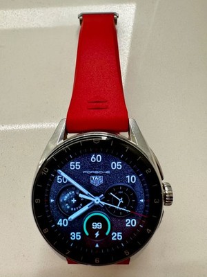 Tag Heuer connected e4 42mm SBR80 with two straps and two chargers