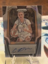 Panini 2025 Prizm WNBA Cameron Brink Signatures Auto #SG-CB Los Angeles Sparks