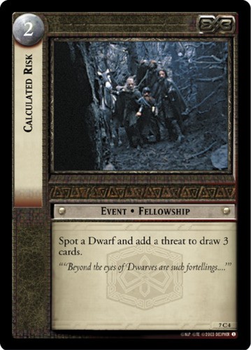 Calculated Risk - Foil Lightly Played LOTR: The Return of the King (Foil)