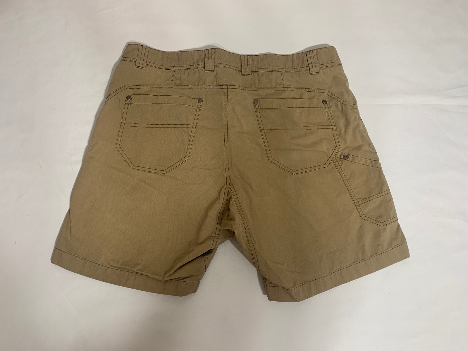 Arc'teryx Size 36 Men's Cotton / Nylon Blend Hiking Camping Shorts Tan Beige thumbnail 6
