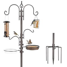Bird Feeding Station Kit Bird Feeder Pole Wild Bird Feeder Hanging Kit 91 Inch