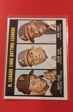 1967 Topps - Felipe Alou, Rico Carty, Matty Alou #240