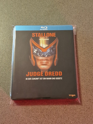 Judge Dredd - Steelbook , Bluray,  Sylvester Stallone , Klassiker , Sci-Fi , gut