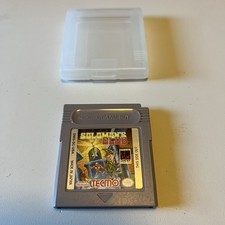 Solomon’s Club Nintendo Game Boy GB Tecmo Authentic DMG-SC-USA w/ Case
