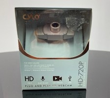 Cylo Hd-720p Webcam Plug Play, Noise Reduction Mic, Twist-focus, Pink-new