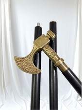 Vintage Axe Handle Walking Stick-Antique Style Statement Walking Cane- Nice Gift