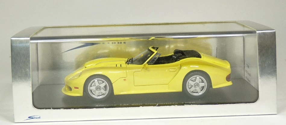 SPARK, MARCOS LM500 Cabriolet 1996 giallo, 1/43,  SPAS0787 - Immagine 3 di 3