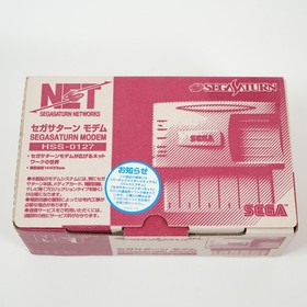 SEGA SATURN Modem HSS-0148 HSS-0127 Boxed Made in JAPAN