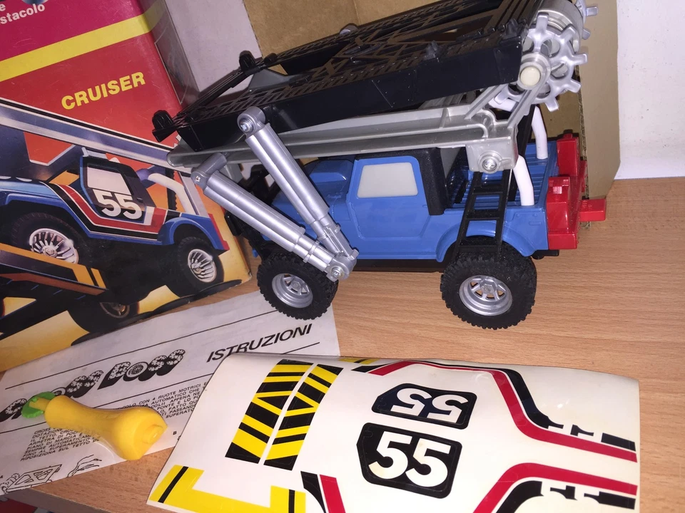 Galoob Power Machines CROSS BOSS JEEP No. 6020 sin usar, 1985 Foto 4 de 4