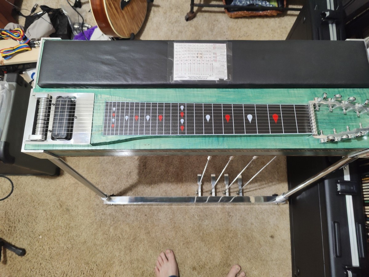 Custom 4x5 Pedal Steel Guitar With Case | eBay