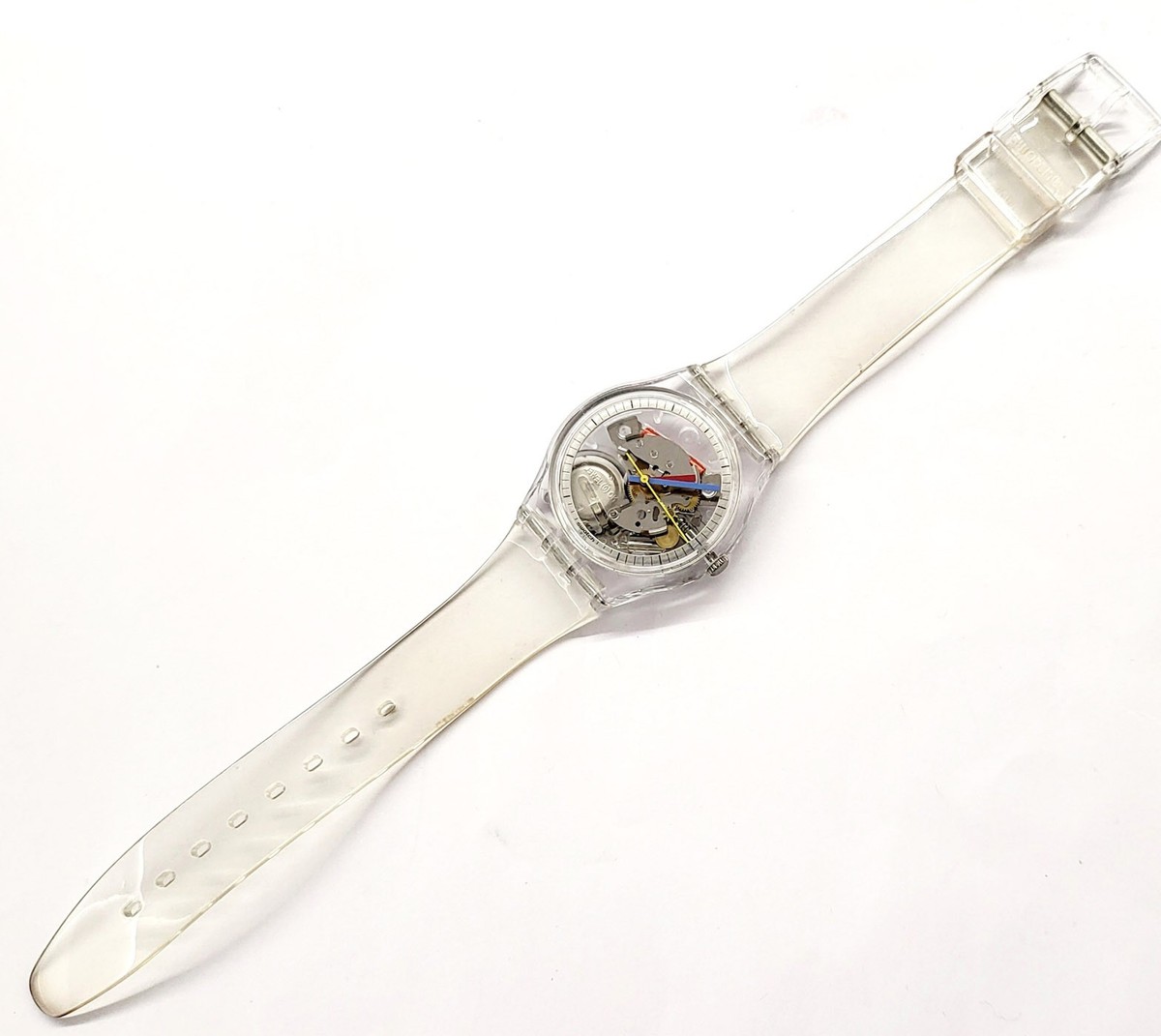Swatch Gent Unisex Clear Watch - SO28K100 for sale online | eBay