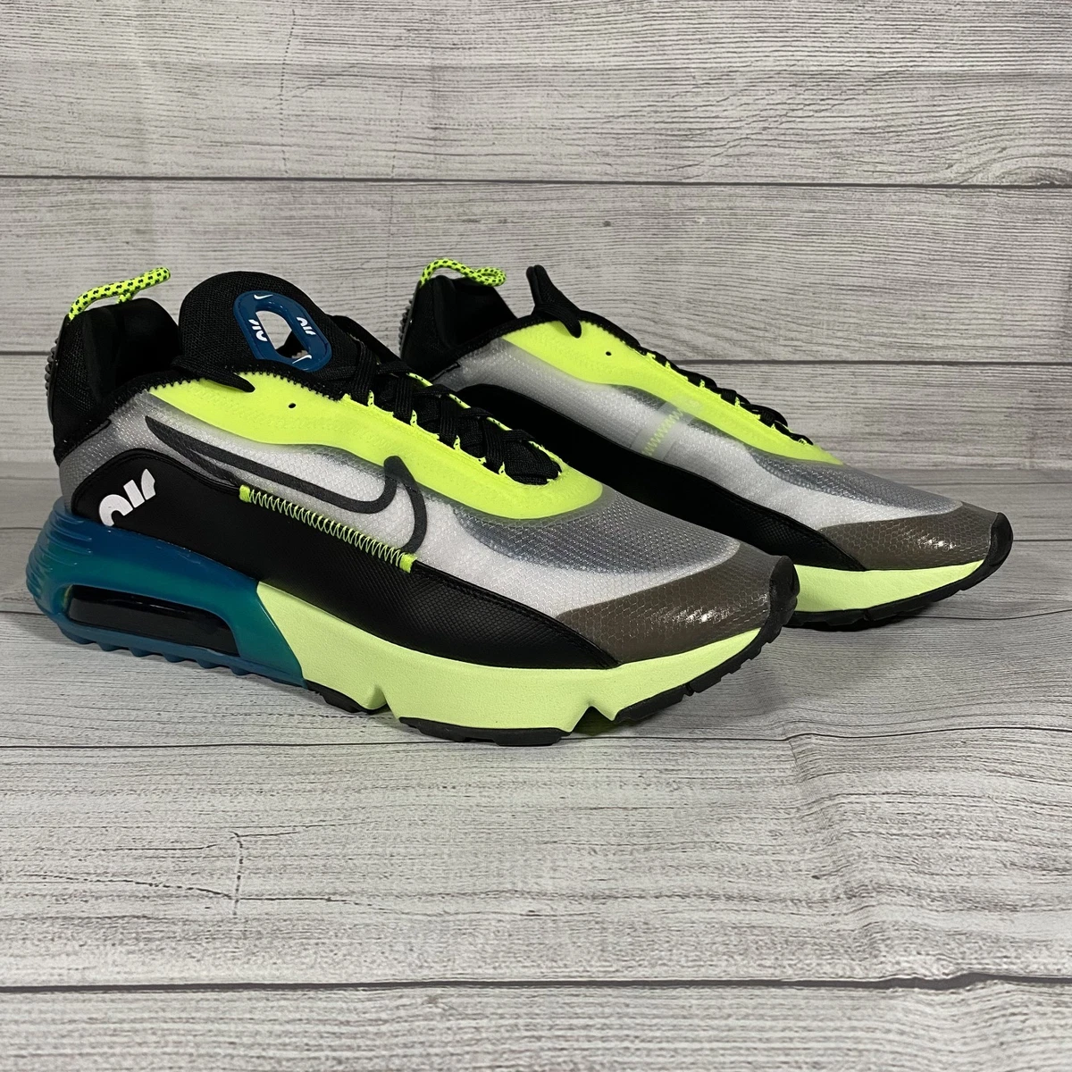 Nike‎ Air Max 2090 Men\'s Shoes Light Aqua Black White Size 10 Amazon.com | Nike Air Max 2090 (ps) Little Kids Casual  main image 2