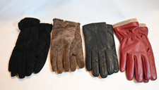 Leather Gloves, Lined, Women's - Choice of 4 Styles