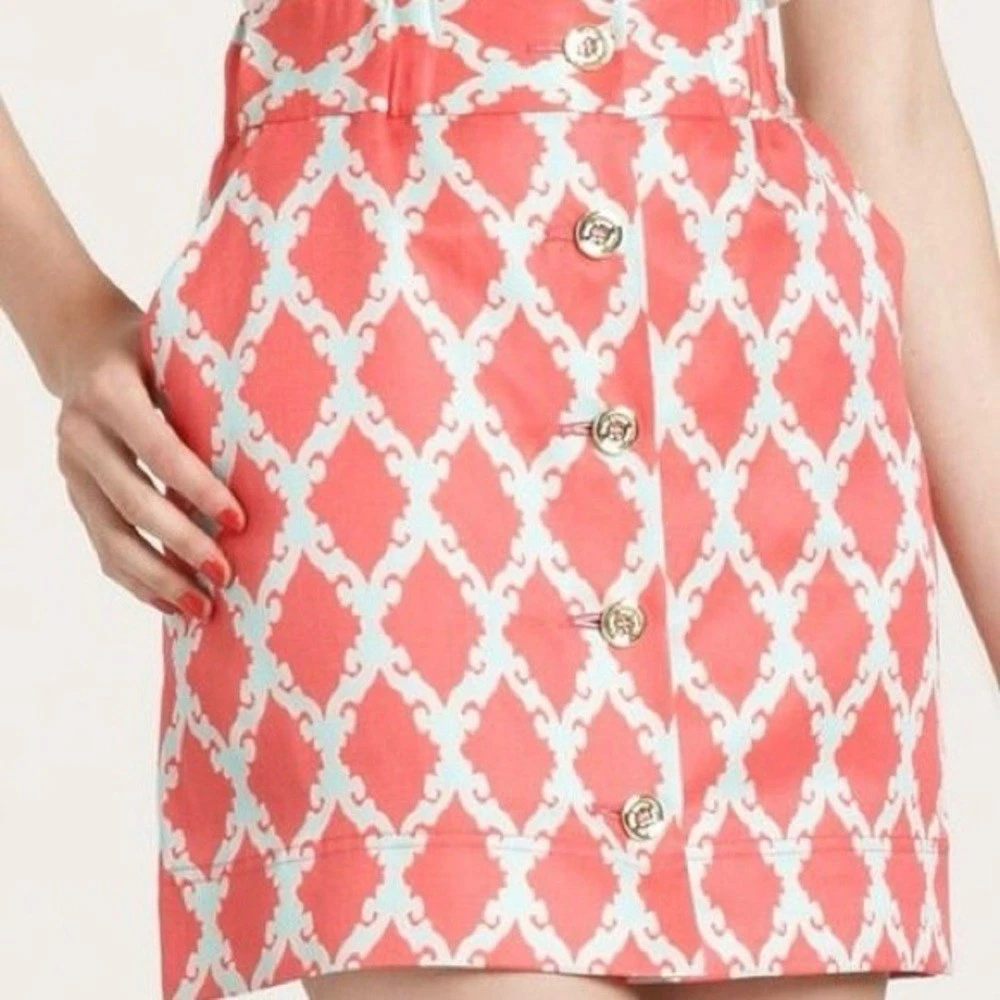 Kate Spade Silk Linen Printed Skirt 6
Opens in a new window or tab
