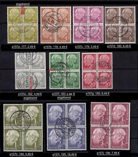 BRD 177 178 179 180 182 183 185 194 195 196 VB gest.4er-Block! Auswaehlen! #a157