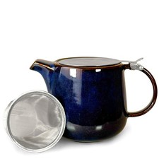 Reactive Glaze Teapot: Scandi Home Ceramic Infuser, 1L, Bergen Range