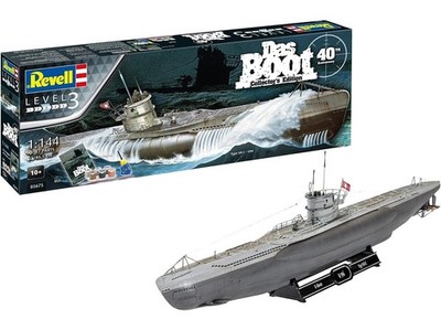 Revell - Das Boot U-Boot Typ VII C Collector'S Edition - 40Th Anniversary Model