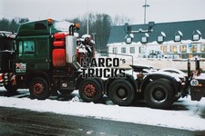 Truck photo MAN F2000 Tractor unit only Germany green KAHL Logistik 02841/ #a7eh