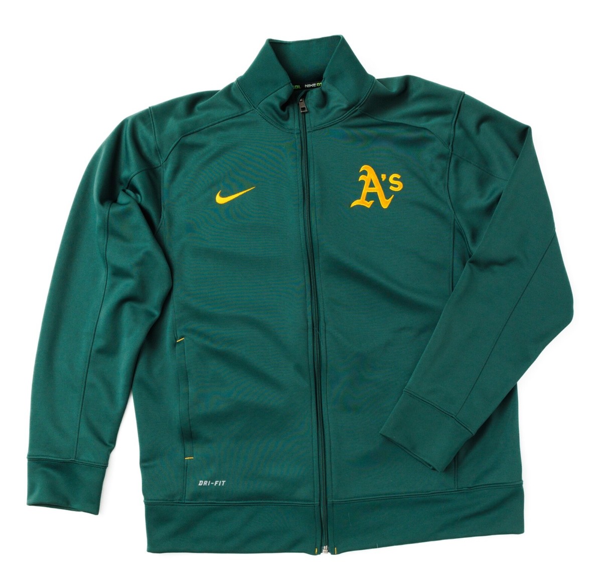 Nike BSBL Oakland Athletics A's Jacket Full Zip Men's Large