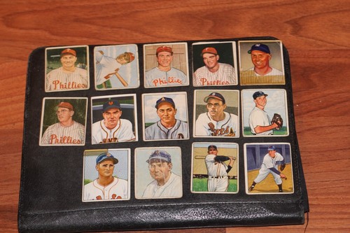 14 diff. 1950 Bowman Baseball Cards, Mistly VG Condition, Some Stars