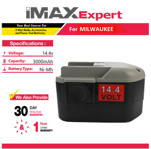 14.4V 48-11-1024 Battery Milwaukee 14.4 