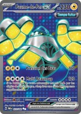 Carte Pokémon Paume-de-Fer ex 223/182 EV04 Faille Paradoxe Ultra Rare FR