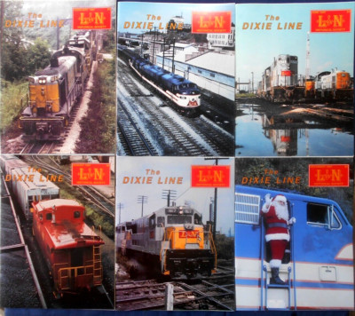Dixie Line Magazines  Vol # 14  Year 1997  All 6 Issues   LOUISVILLE & NASHVILLE