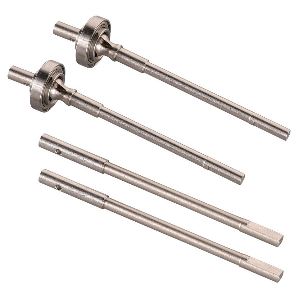 Steel Crawler Front & Rear Axle Drive Shaft CVD Set, Front & Rear Axle