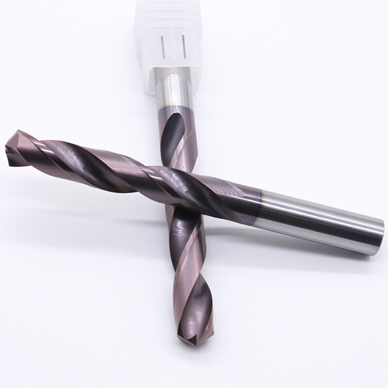 1PC 2mm-10mmx100mm HRC65 Solid Carbide Drill Bit For Hard Alloy ...