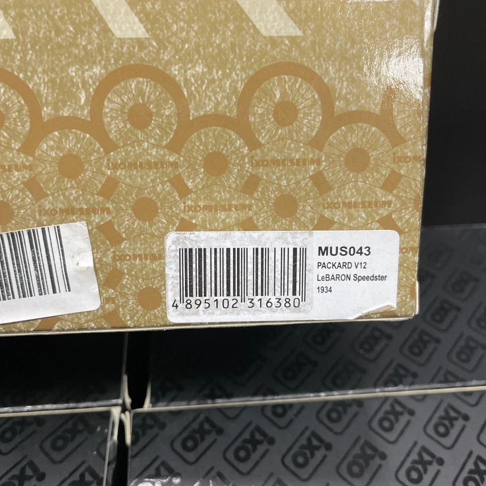 PACKARD V12 LeBaron Speedster - 1934 - azul - IXO 1:43 Foto 4 de 4