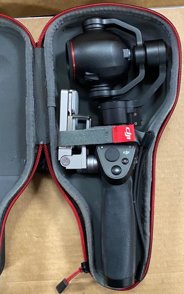 DJI OSMO ZENMUSE X3 ZOOM CAMERA GIMBAL W/ CASE, 2 BATTERIES