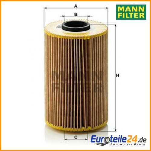 Oil Filter Mann Filter Hu930/3X for BMW 5 Series 7 Series 6 Series Alpina B6