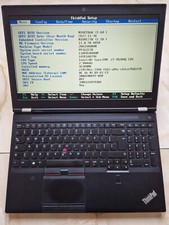 Lenovo ThinkPad P51 Core i7-7820HQ 2.90GHz 16GB RAM 1TB SSD 15.6" Windows 11 Pro