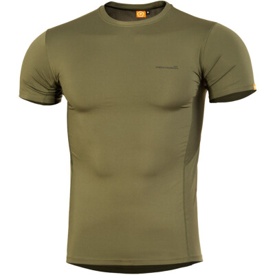 Pentagon Apollo Tac-Fresh T-Shirt Fitness Outdoor-Training Schnell Top Coyote
