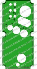 TEREX ROLLER DASH DECAL STICKER