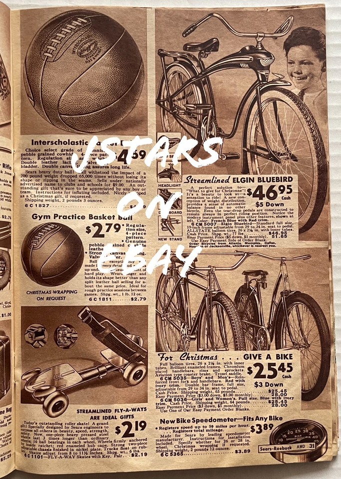 1935 SEARS CHRISTMAS BOOK CATALOG SEARS ROEBUCK & COMPANY WISH TOYS