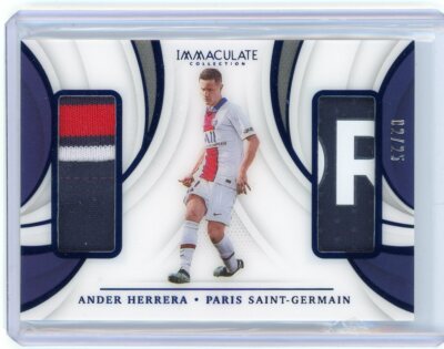 直筆サインカード 2021 Panini Immaculate soccer Aymeric Laporte/49