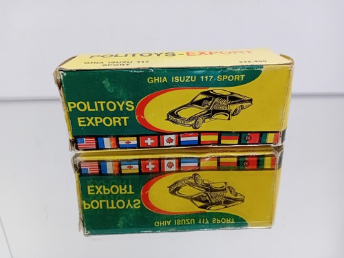 Politoys export 544 Ghia Isuzu 117 Sport 1:43 Italy Excellent Plus in Box - Foto 14 di 14