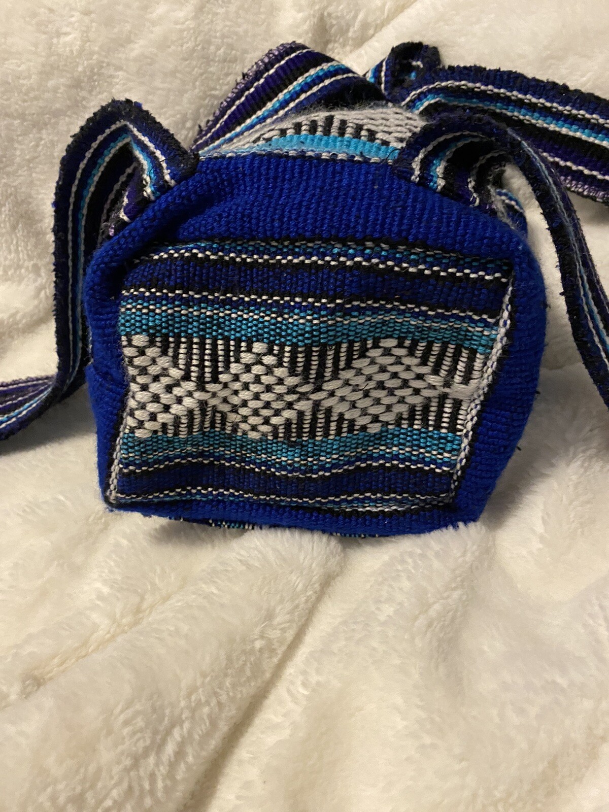 Embroidered Native multicolor Mexican   Backpack … - image 6