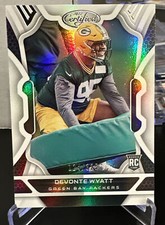 2022 DEVONTE WYATT CERTIFIED Mirror Silver RC /325 Green Bay Packers