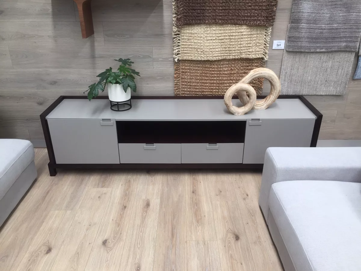 Modani Designer Entertainment TV Unit Low Line Living Room Cinema Quality Item
