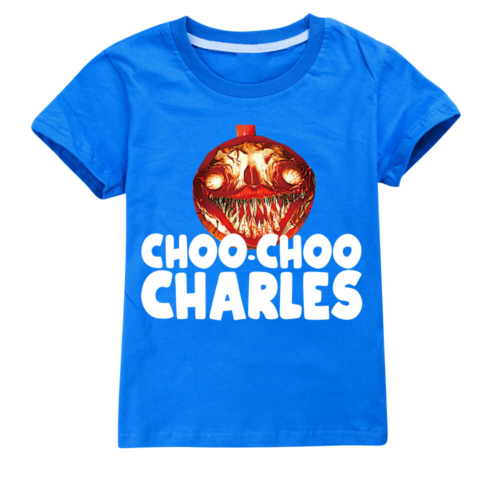 Choo-Choo Charles New Game Merch Tee T-shirt Logo Summer Men/Women Tshirt  ShortSleeve Top 